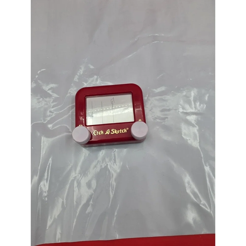Etch A Sketch Mini By Spin Master Red Toy Fidget Retro Gift Present